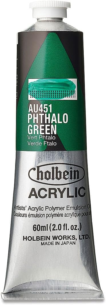 Holbein Heavy Body Artist Acrylic 60ml Phthalo Green