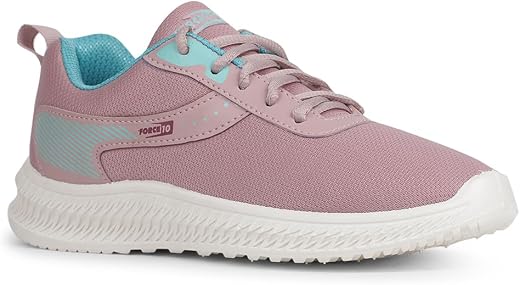 Liberty Force 10 OSLO-20E Lacing Running Shoes for Women with PVC Sole|Suitable for Walking, Gym, Outdoor &amp; Jogging|Mesh O...
