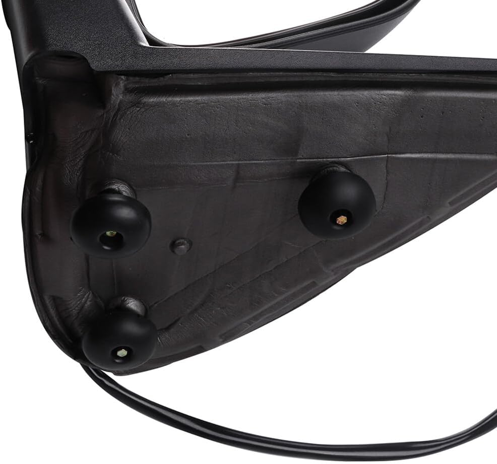 Driver Side Black View Mirrors Fit for 2003-2006 For Chevy Avalanche 1500 Silverado 1500 2007 Manual Fold Non-heated Exterior Mirrors 15226944 15226945