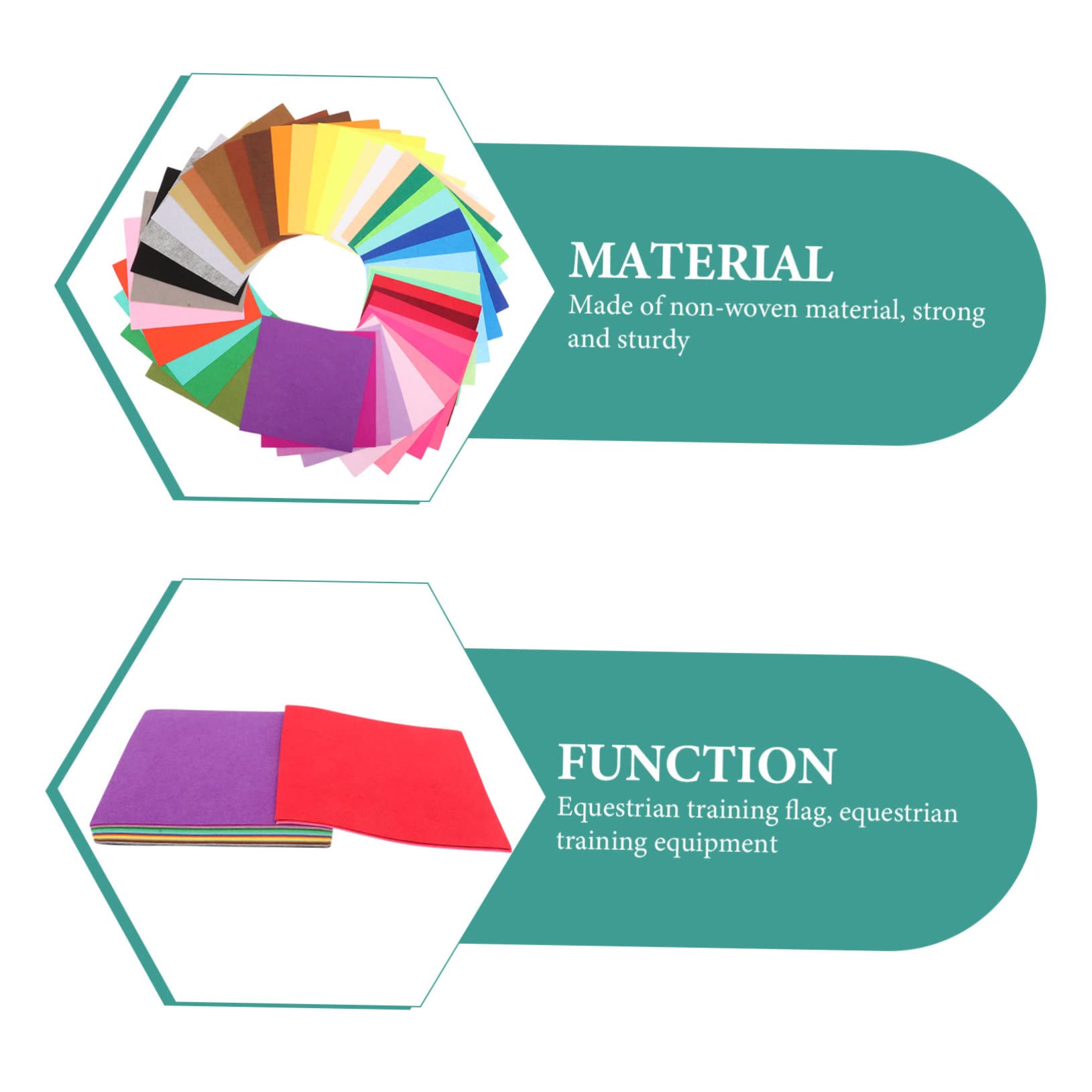 HANABASS Horse Training Flag Versatile Racing Conducting Flag for Sports Easy to Carry High Visibility