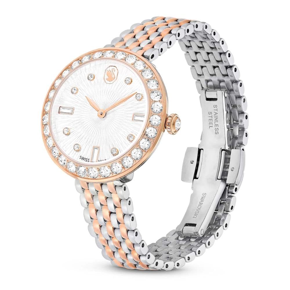 Certa - Bicolore - Montre - Swarovski, oro rosa, Clásico