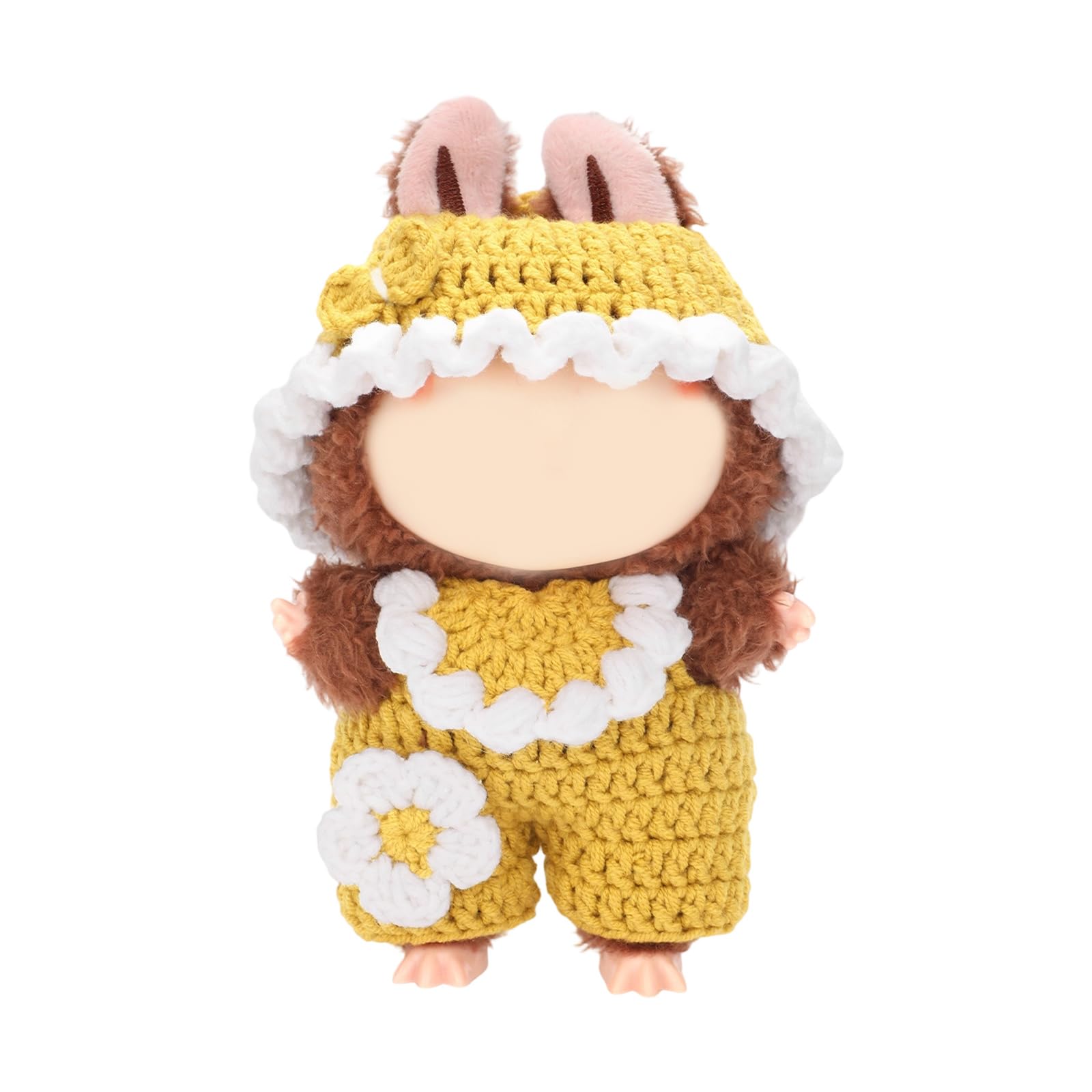 Tsophreniq Doll Clothing Supplies Set with Hook Yarns Needle Step-by-Step Instruction and Knitting Accessory Clothes Crochet
