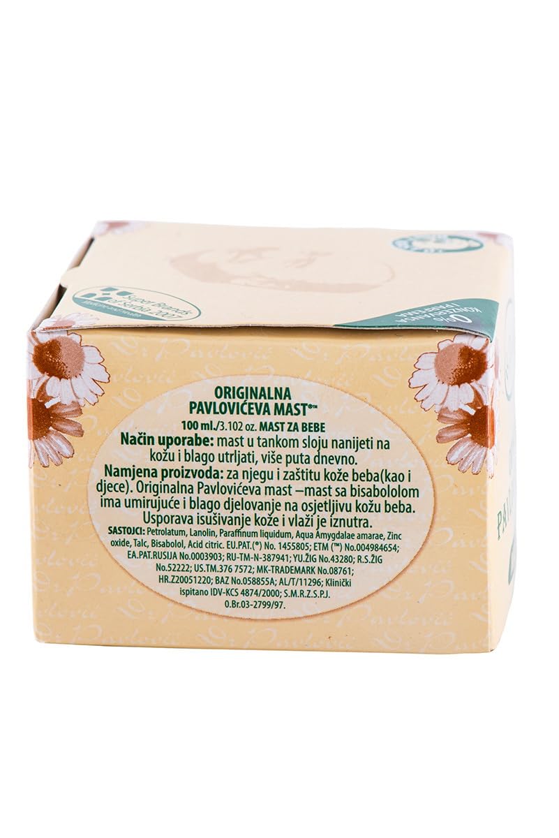 Pavlovic Mast Baby Care Lot de 3 flacons de soin pour bébé 100 ml