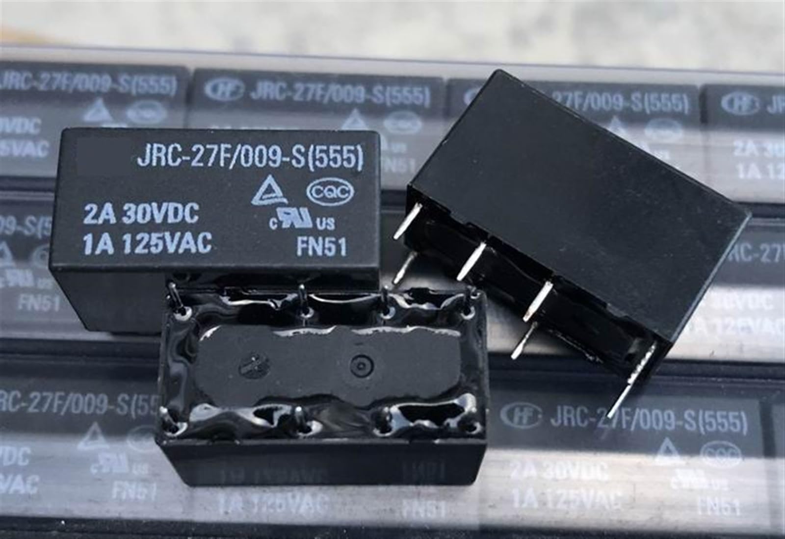 Relais JRC-27F 005-S(555) haute précision 8 broches étanche pour circuit