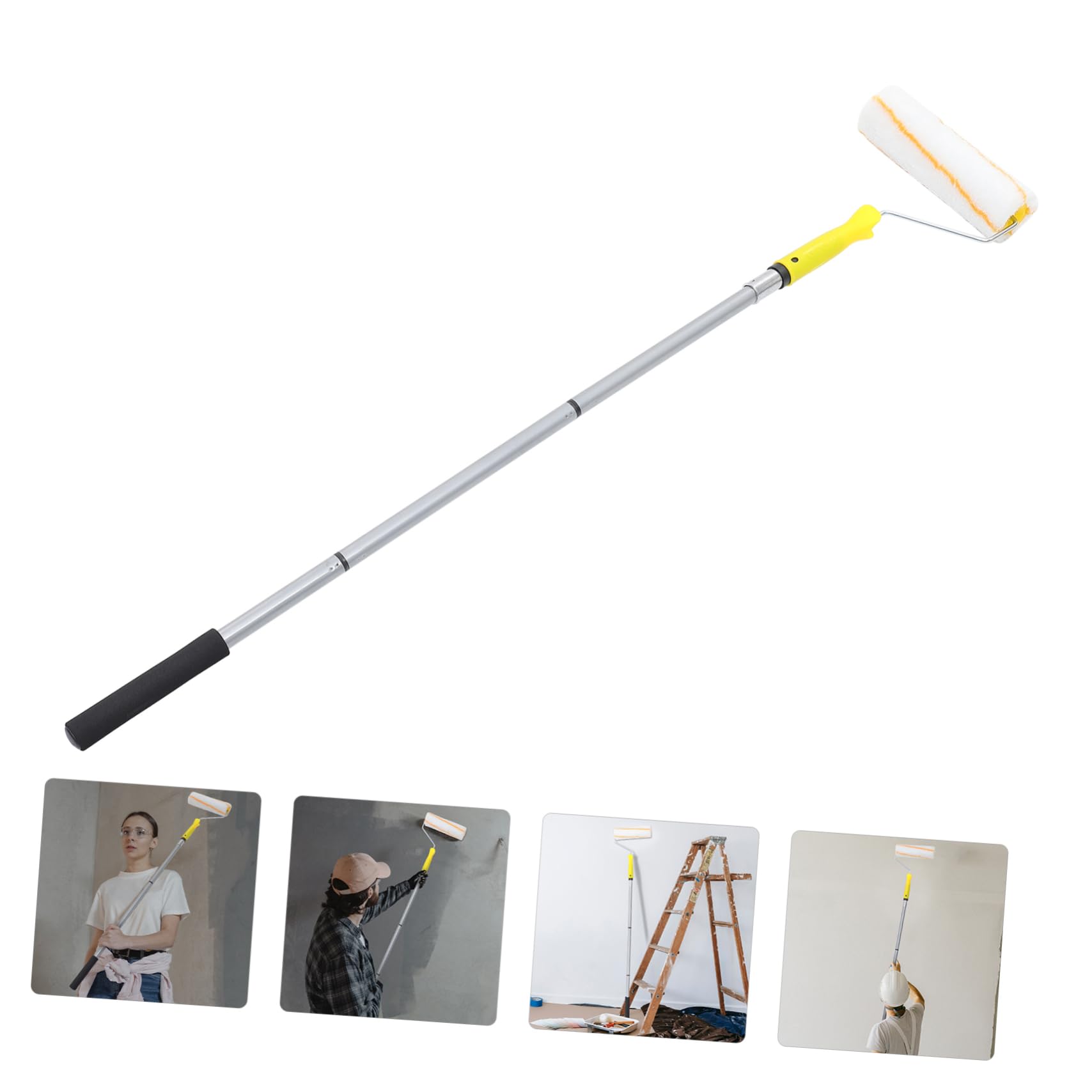 Rodillos De Pintura Profesionales Rodillo y Pincel Prácticos Desmontables Para Hogar y Decoración