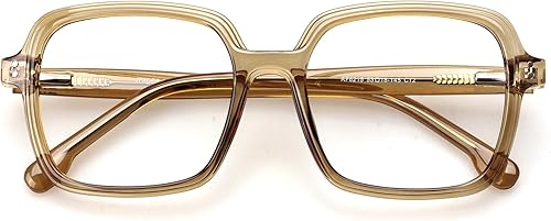 Miniatura 8 de Gafas de bloqueo de luz azul de gran tamaño para mujeres y hombres, gafas de computadora y juegos con marco cuadrado, antirreflejantes y UV RF6215