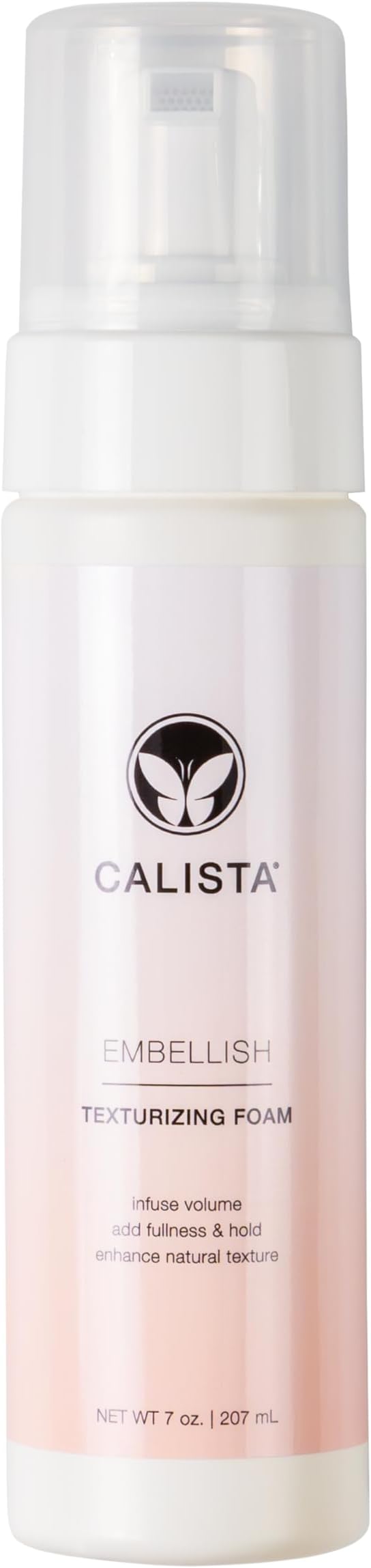 Embellish Texturizing Foam | Volumizing Styling Mousse | Firm, Touchable Hold | Enhance Natural Texture | All Hair Types (7 oz)