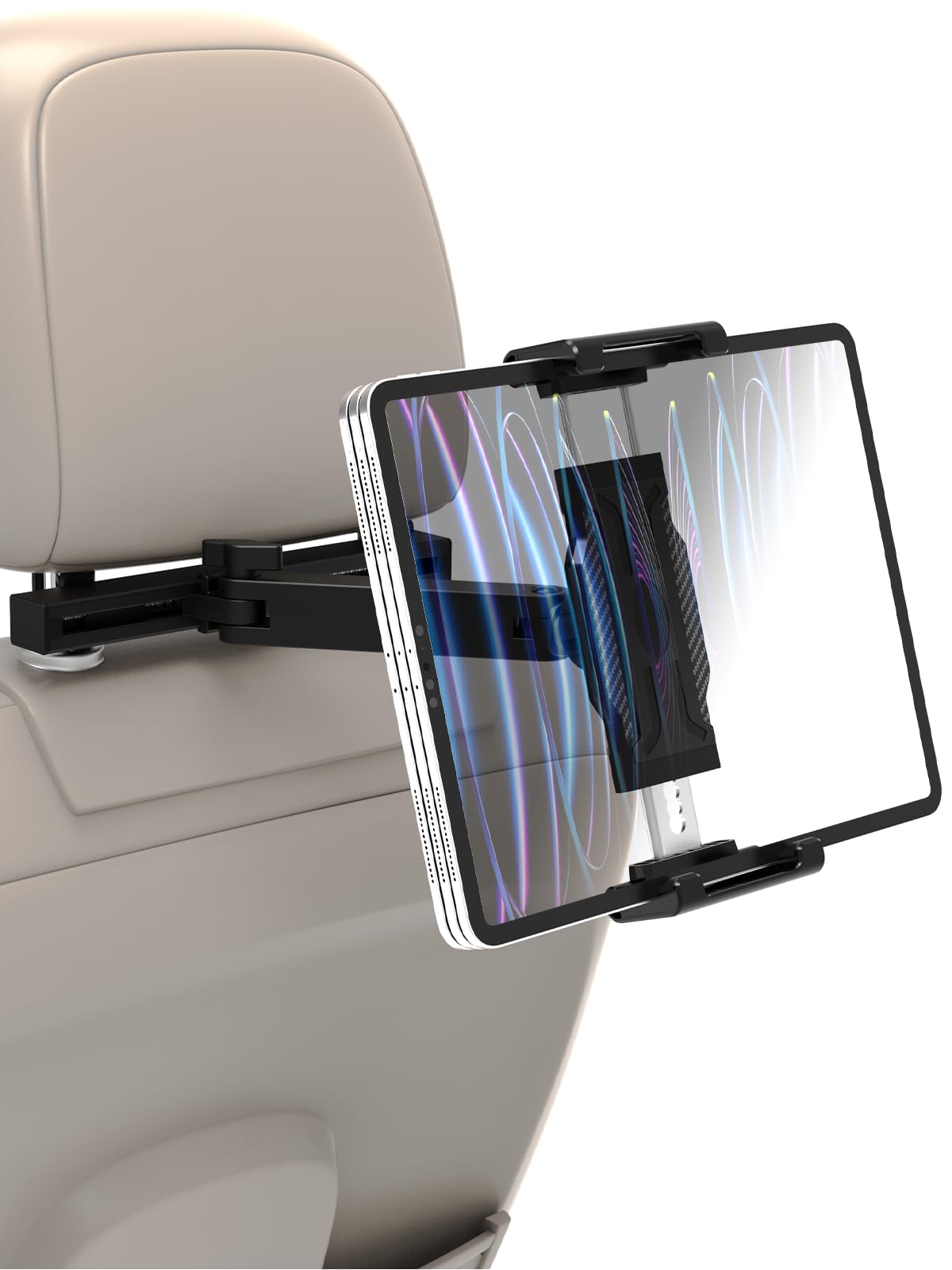 Tablet Halterung Auto Kopfstütze [Bis zu 15,6"], Ausziehbar KFZ Tablet Halter Kopfstütze, Tablethalterungen Auto für 6-15,6 Zoll Handy & Tablet, iPad Pro/Air/Mini, Galaxy, iPhone