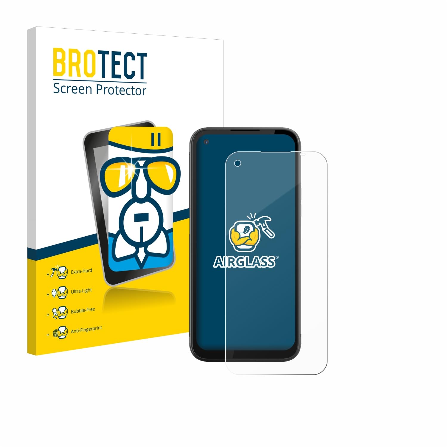 6 Pièces BROTECT AirGlass Protection d'écran en verre pour Gigaset GS290 6 Pièces BROTECT AirGlass Protection d'écran en verre pour Gigaset GS290
