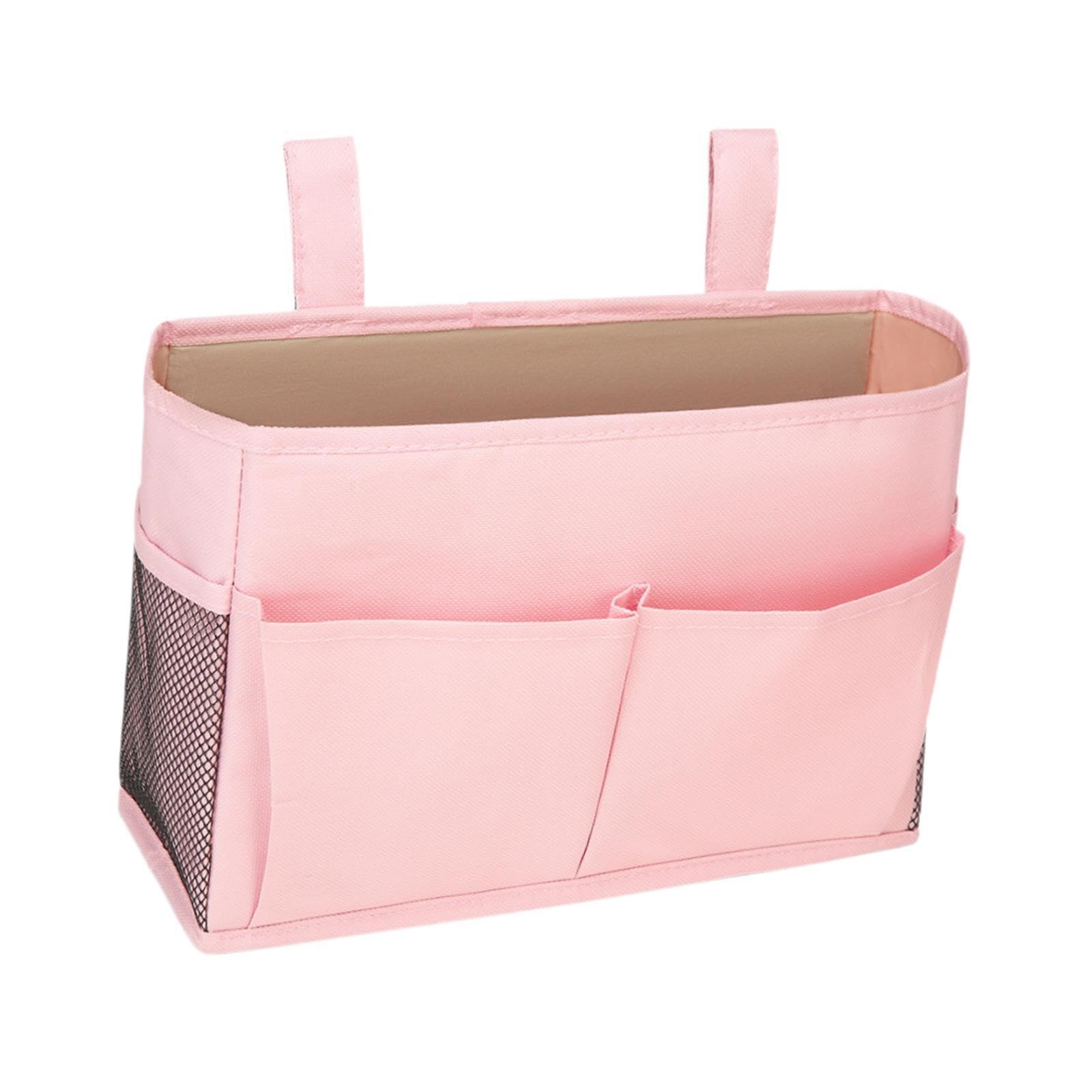 Bedside Caddy Hanging Bed Organizer for Lightweight Multifunctional Pink|Home & Garden | Household Supplies & Cleaning | Home Organization |1 Bedside Hanging Storage