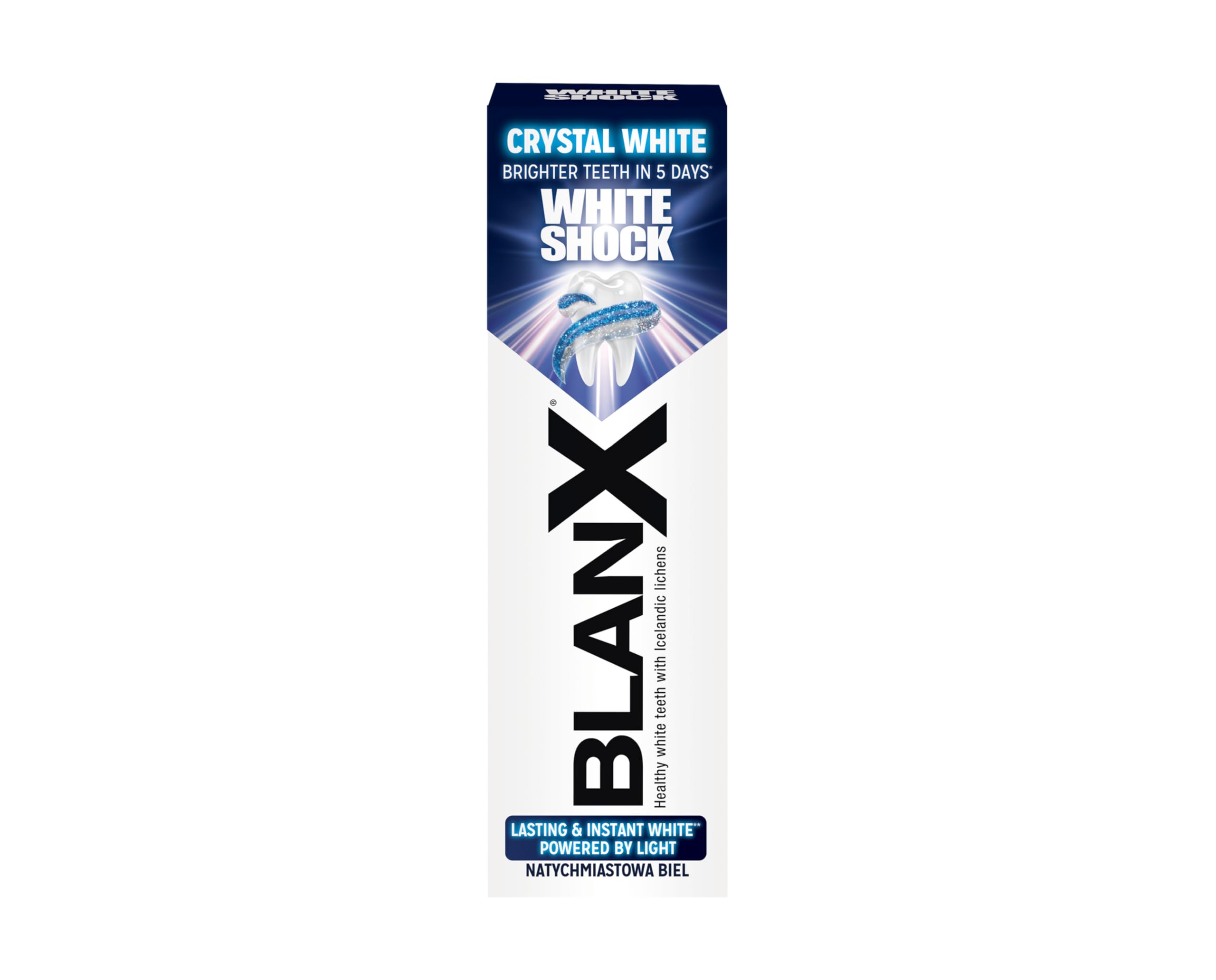 BLANX, White Shock Instant White Toothpaste ml, 75 ml