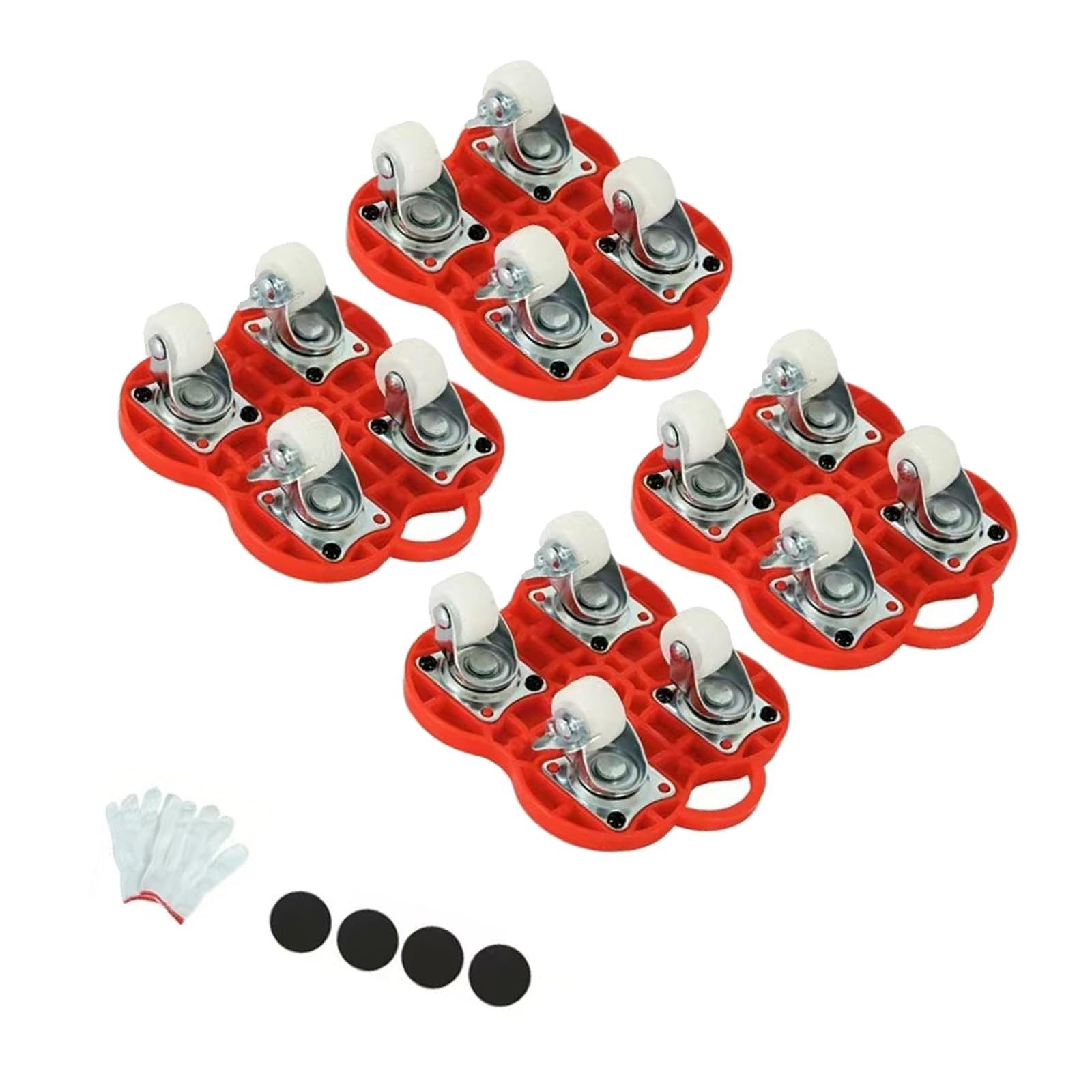 Furniture Mover Set Portable Furniture Mover Tool Labor Saving Transport Lifter Heavy Stuff Moving Wheel Roller Ergonomic Heavy Object Moving Equipment