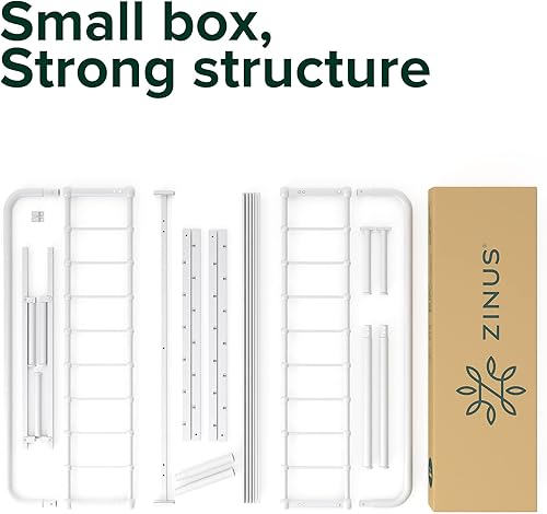 Miniatura 58 de Zinus Florence - Base de cama con plataforma de metal, base de colchón, no necesita somier, fácil montaje, blanco, tamaño matrimonial. Blanco,Negro