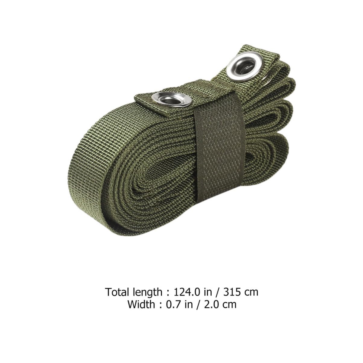 Mikikit Tent Hanging Rope Multi Functional Outdoor Camping Strap for Lanterns Cookware Clothing Durable and Portable Cord for Versatile Use Camping Hiking Army