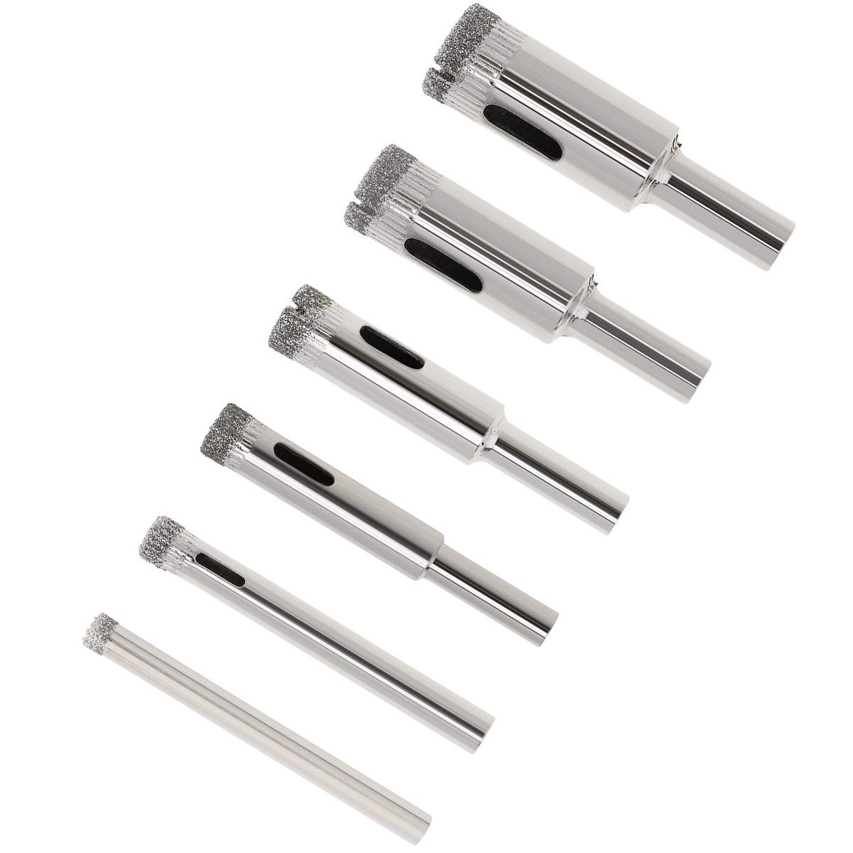 uptodateproducts 5-14MM Diamond Coated Core Hole Saw Drill Bit Set Tools Glass Drill Opener for Tiles Glass Ceramic (B08FMQDGJH) Amazon Price History, Amazon Price Tracker
