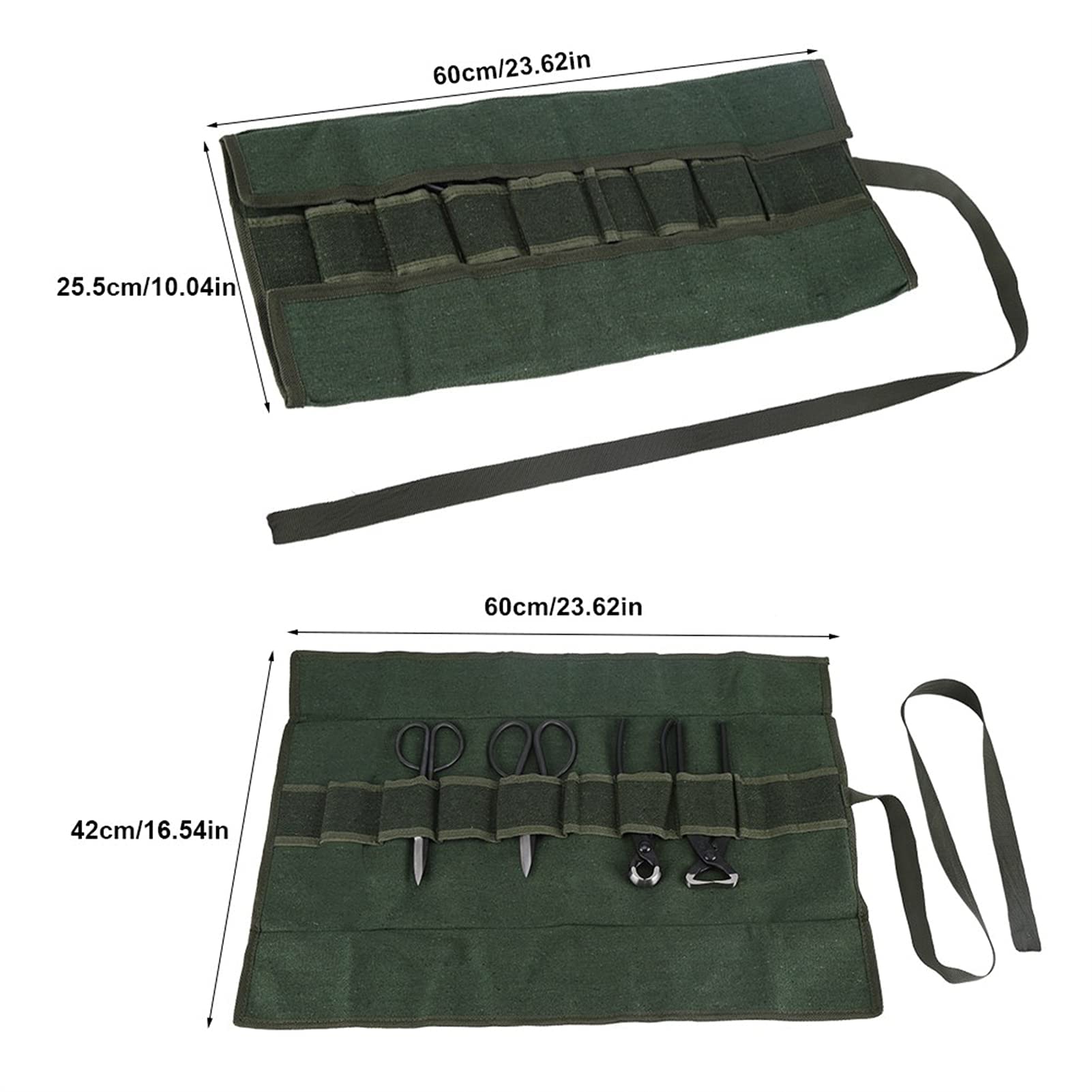 Juego de herramientas de jard¨ªn 4 piezas, kit bonsai con tijeras de poda profesional, alicate de jardiner¨ªa y pala resistente, accesorios para poda precisa y cuidado de plantas, bolsa incluida