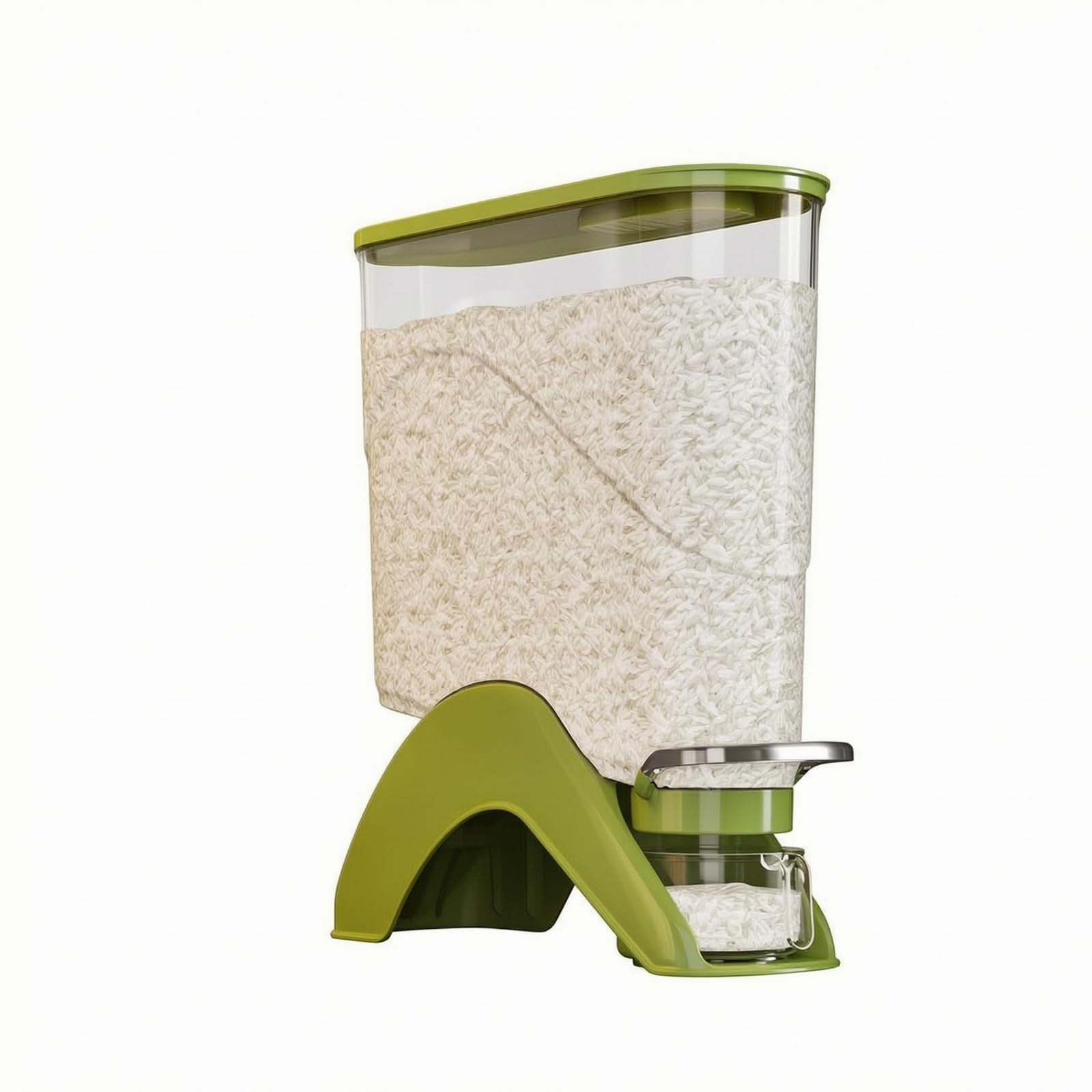 Contenitore per Cereali Antitarme, Verde, Grande