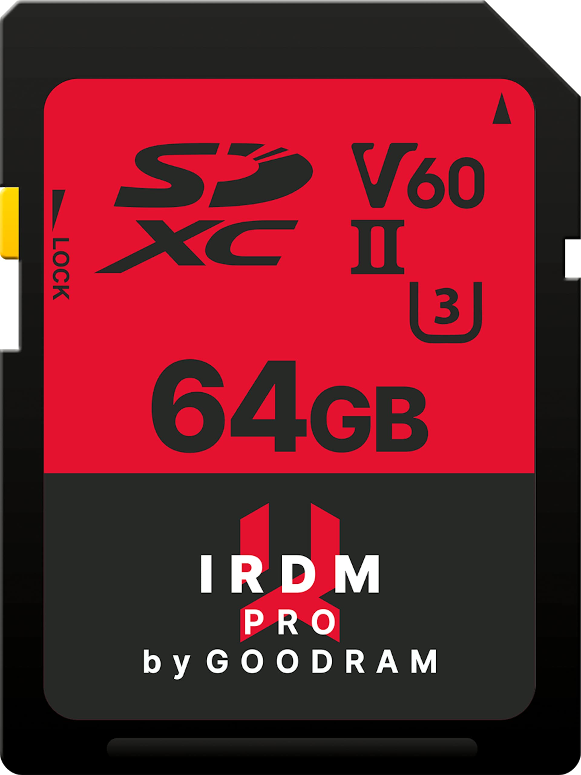 Tarjeta SD 64 GB UHS II V60 Goodram - Blister Retail