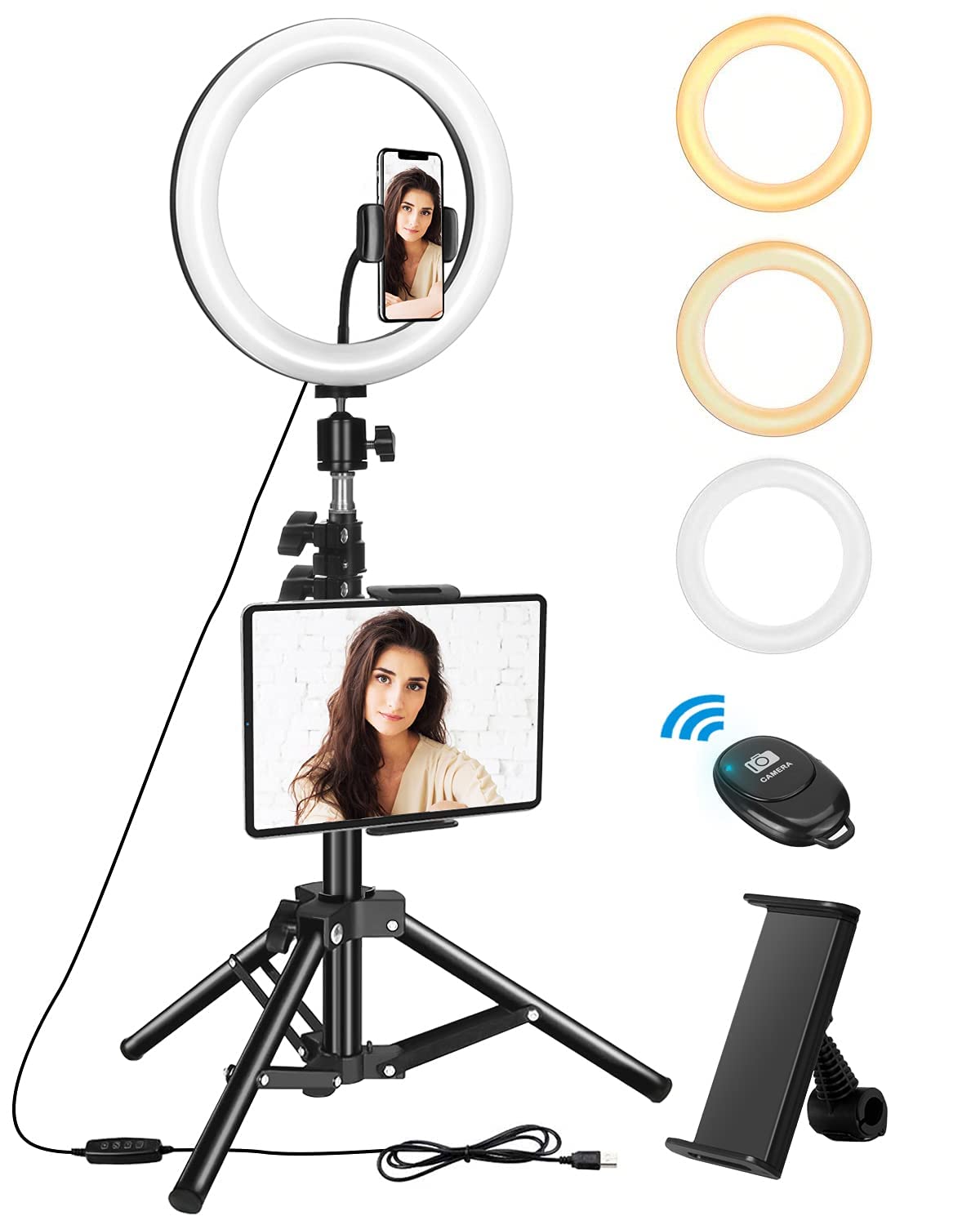 10" Ring Light 1,34m Bluetooth