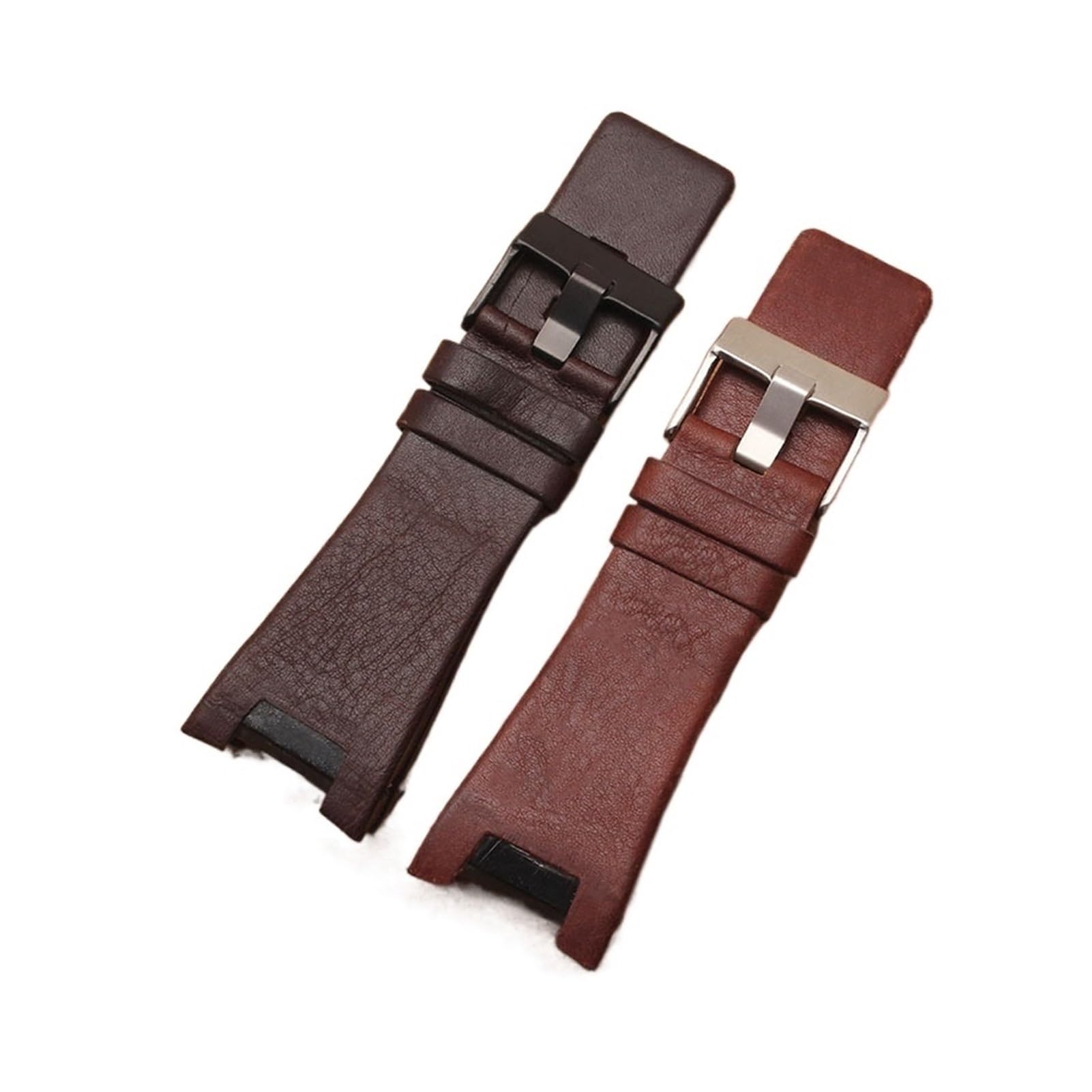 Cinturino Pelle Scura Per Orologi Diesel Modelli DZ4246 E DZ127: Sostituzione Uomo 32x18mm