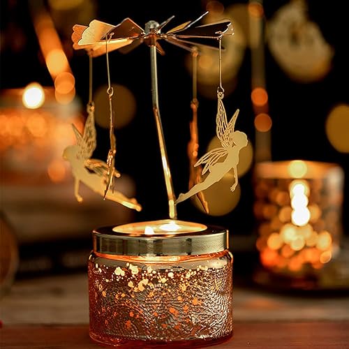 Vela perfumada con velas de cristal curativo vela de soja de diciembre para meditación vela perfumada para mujeres paquete de 2 naranja y azul