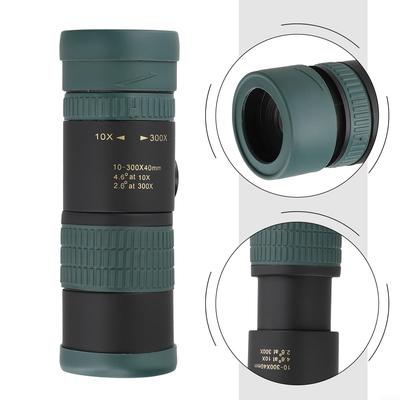 Monoculaires avancés avec zoom 10300x, parfaits pour l'observation des étoiles et l'observation de la nature (monoculaires uniquement)