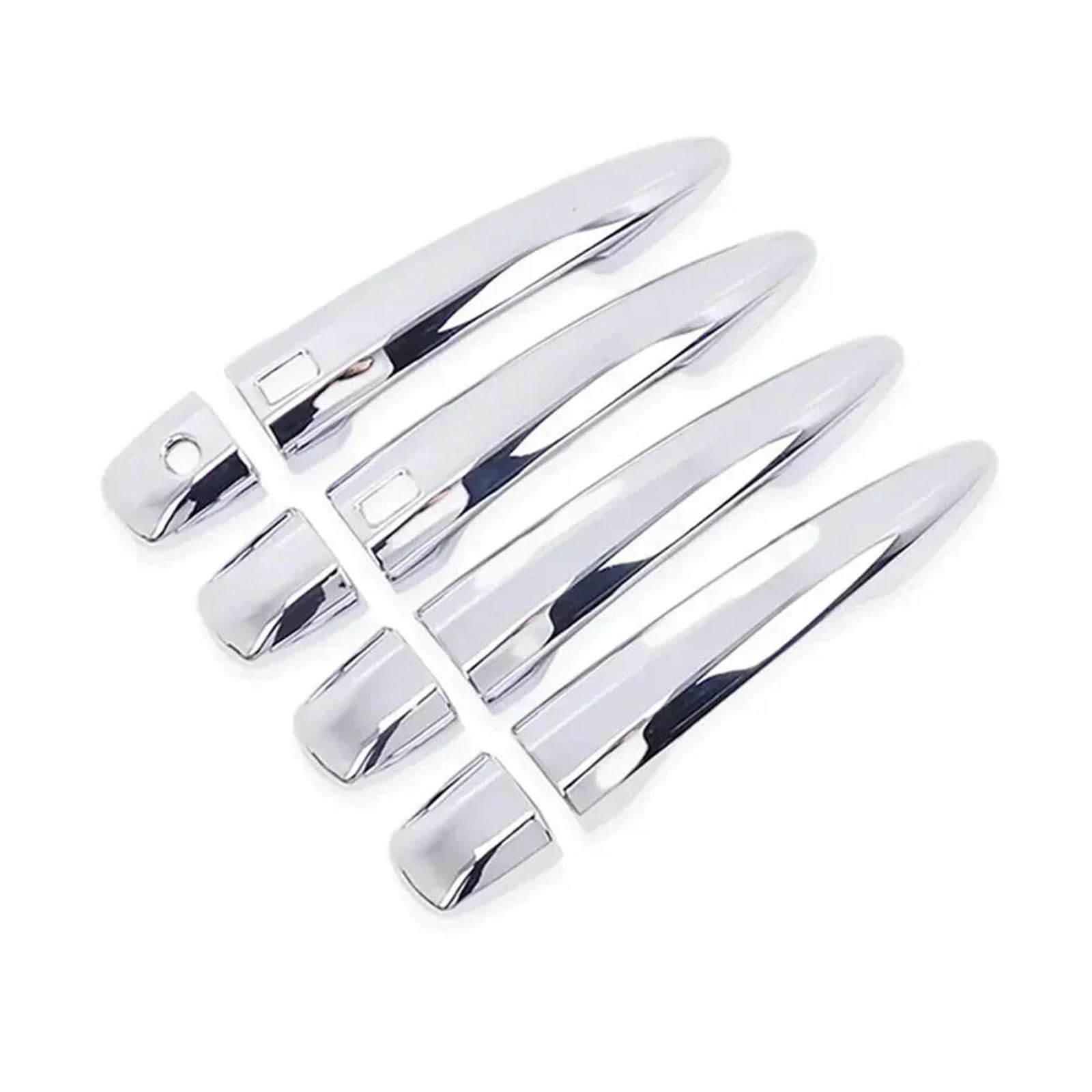 Rdwspli Chrome Exterior Handle Shell Compatible With Nissan For Qashqai For Rogue For X-Trail 2021 2022 2023 Car Exterior Door Handle Cover Sticker Moulding Trim Accessorie
