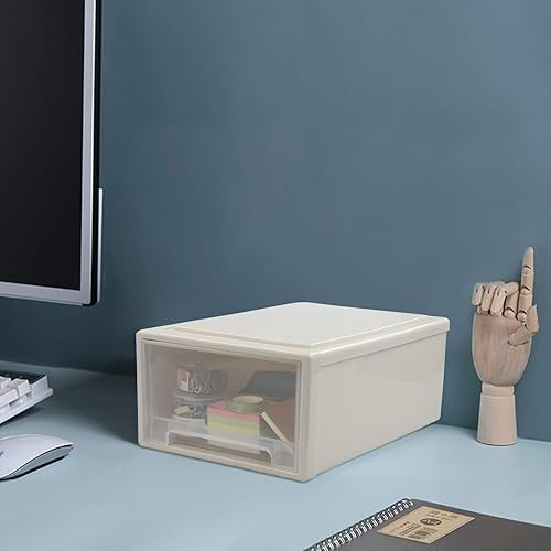 Miniatura 4 de Cajonera apilable de 12 cuartos de galón, organizador de escritorio y oficina, 1 paquete