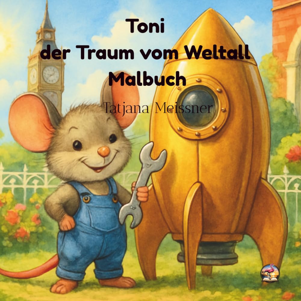 Toni, der Traum vom Weltall - Ausmalbuch