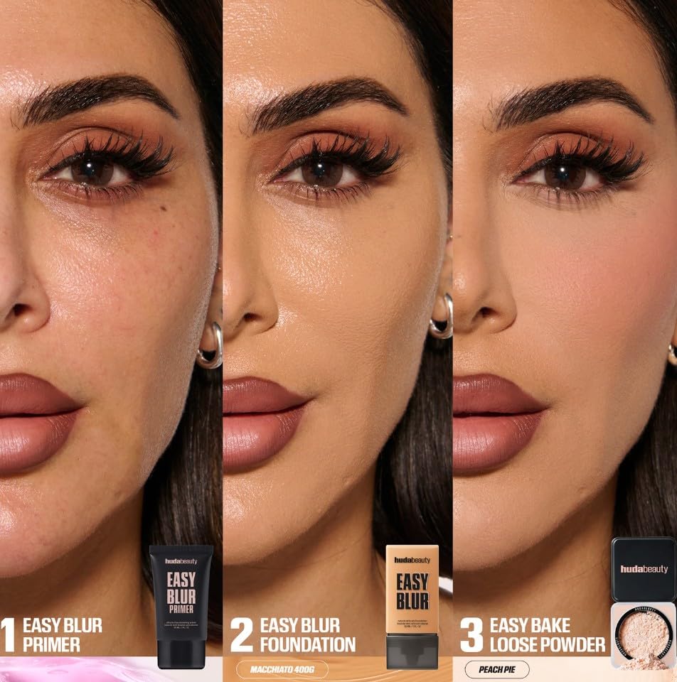 HUDA BEAUTY Original | EASY BAKE | Loose Baking & Setting Powder | Polvos sueltos que fijan el maquillaje | 20 gramos | by BELLA (CHERRY BLOSSON CAKE, 20.00 g (Paquete de 1))