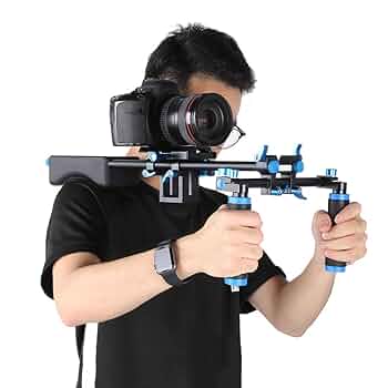 業務用ビデオカメラの撮影サポートリグ 業務用ビデオカメラの撮影サポートリグ