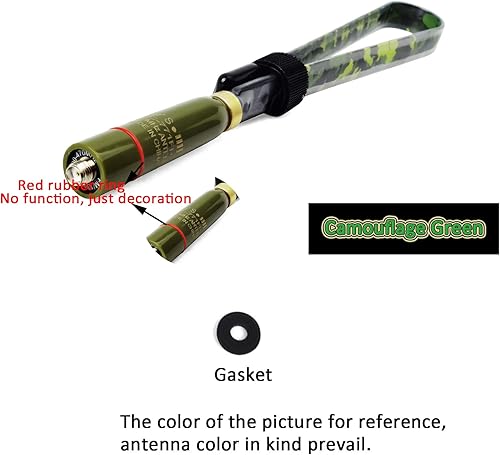 Miniatura 4 de HYS Antena de base hembra SMA de 2M70CM de banda dual VHFUHF (136-174Mhz y 400-470Mhz) Antenas HT para radio Baofeng uv-5r f8hp bf-f8hp WOUXUN