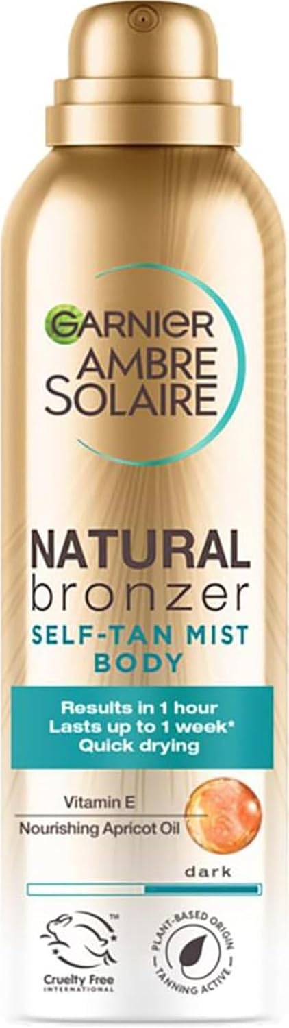 Garnier Ambre Solaire Original Intense No Streaks Bronzer Dry Body Mist 150 ml