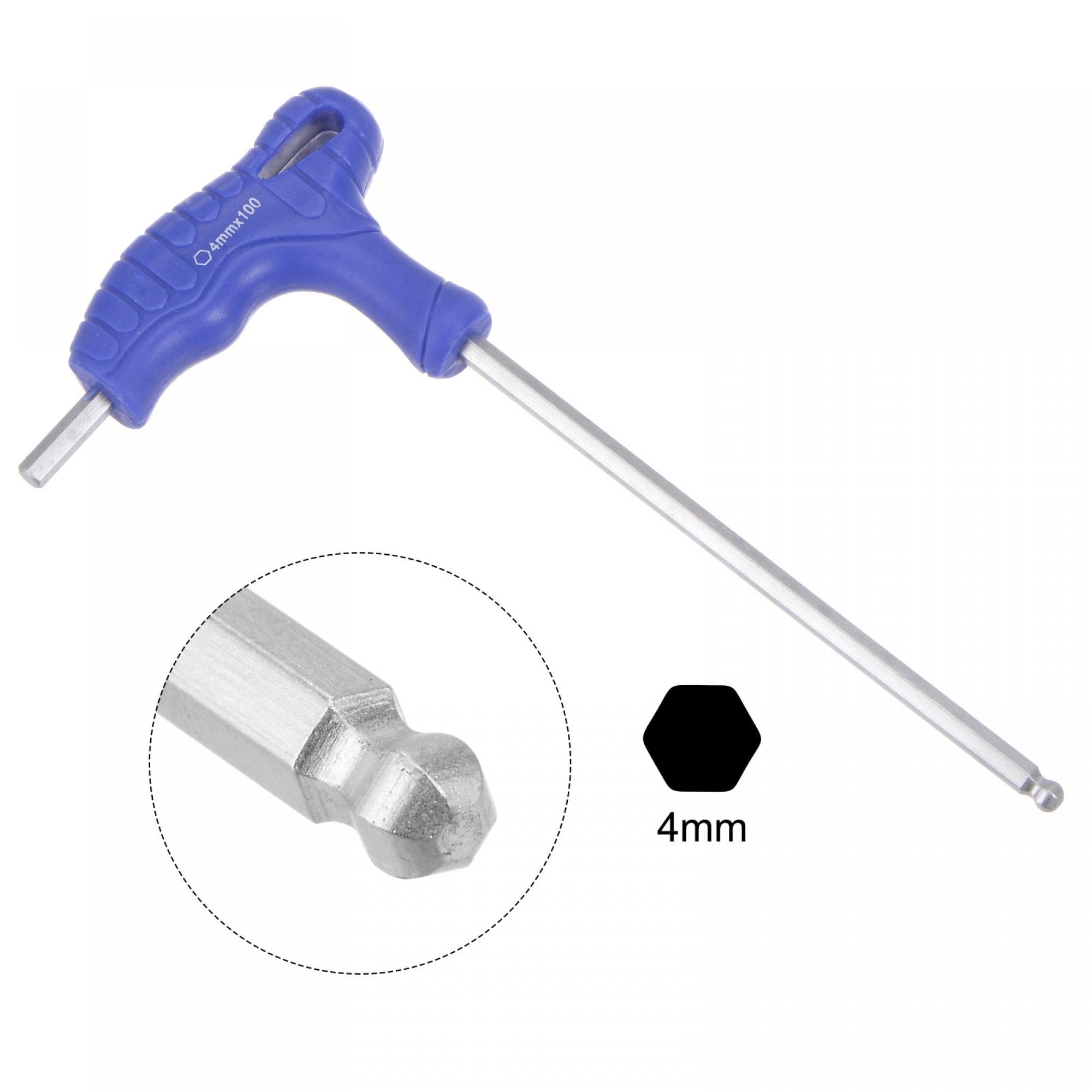 Clé Mâle Hexagonale Tête Sphérique 10mm