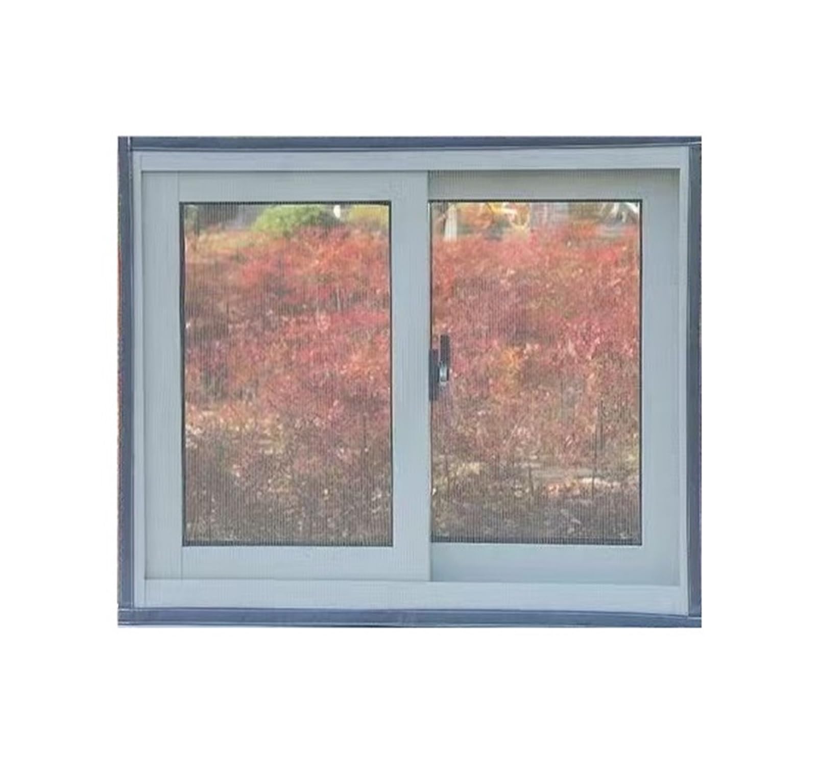 Supkancl Gray-105Cm 1Pc Self-Adhesive Window Screen - Invisible No-Drill Mesh For Mosquito Bug Protection Gray Gauze Net