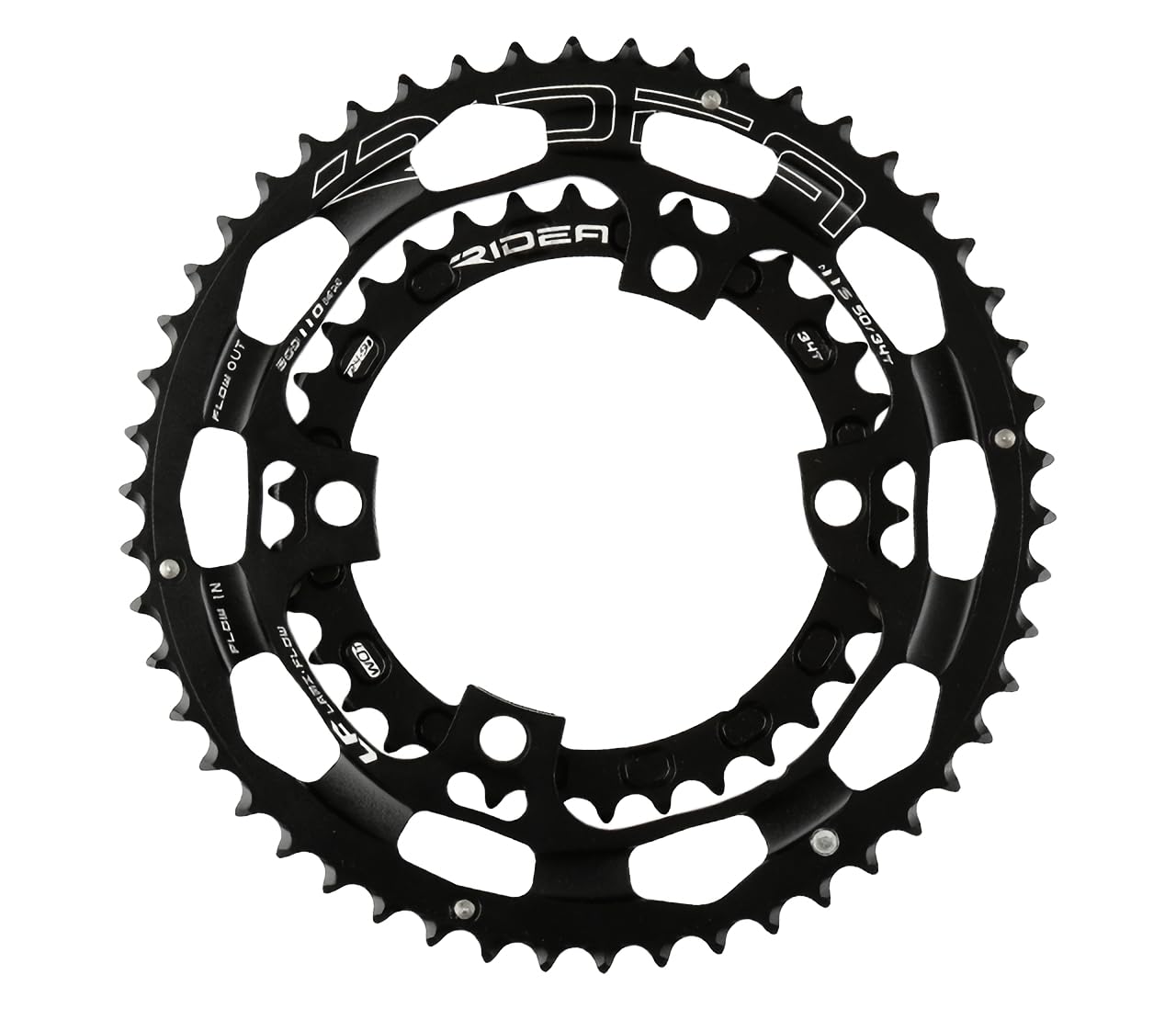 Amazon | RIDEA Double Speed Chain Ring LF 4arms 52/36-LFR491 52T