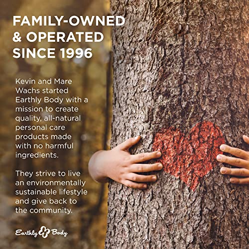 Earthly Body Miracle Oil, 1 Fl. Oz. - 3 Pack - 100% Natural Tea Tree Oil, Hemp Seed Oil & Vitamin E - Moisturizer, Calms Skin Irritations, Helps Smooth Wrinkles - Gluten Free, 100% Vegan #TOP6