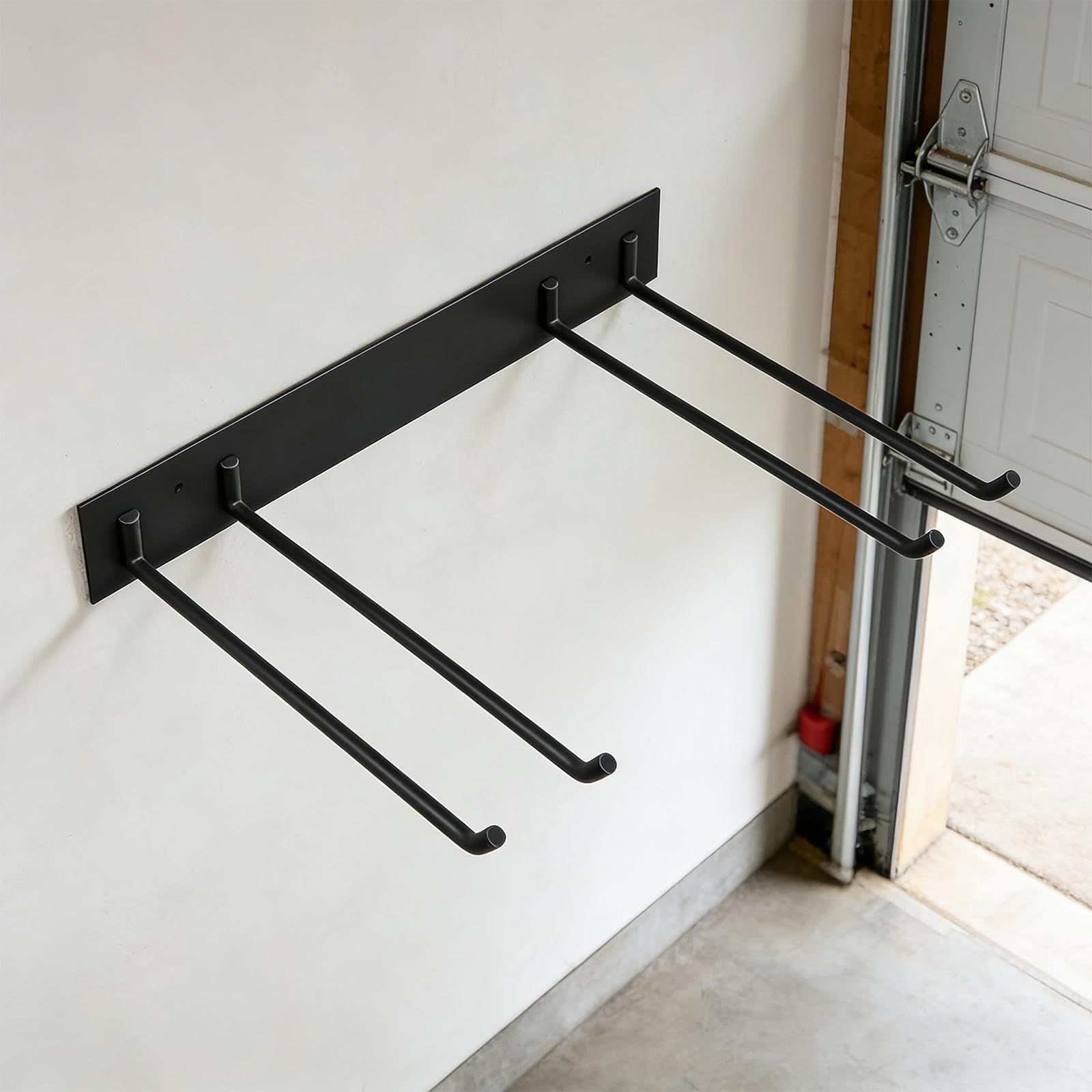 Générique Organisateur Métallique pour Outils de Jardin de Garage, pour Râteaux, Balais, Etc.