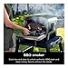 Ninja Woodfire 8-in-1 Outdoor Smoker Pizza Oven with 5 Pizza Settings, Green