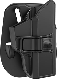 P365 Holsters, Paddle Holsters for Sig Sauer P365 SAS / P365 X / P365 XL Pistols, Outside Waistband Level Ⅱ Rentention OWB Holsters with Quick Release, Open Carry Holsters (Not Fit X Macro) - TEGE