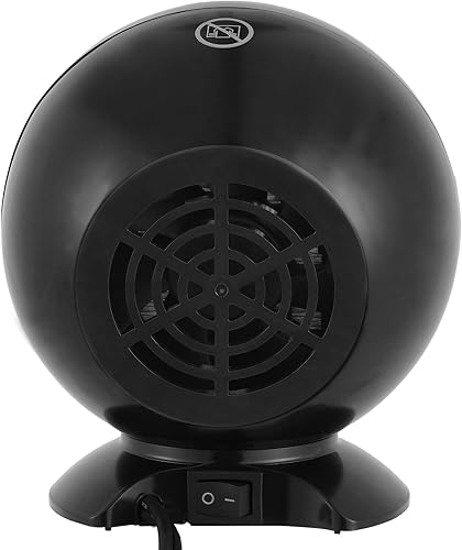 Miniatura 12 de VEVOR Portable Electric Space Heater with Overheat Protection, 500 W Secure and Quiet Ceramic Heater Fan, 6 in Tip-Over Shutdown Flame-Retardant ABS