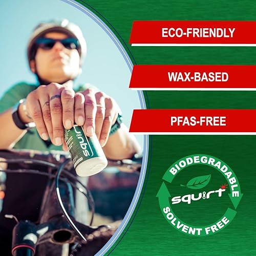 Miniatura 4 de Squirt Cera de cadena para bicicleta eléctrica con aditivos de alta presión para bicicletas eléctricas, lubricante de cadena eléctrica para