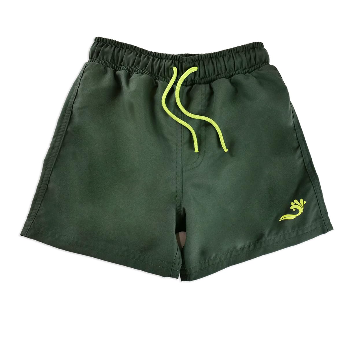 Splash About Plain Boys Shorts - Forest - 10-11 Years