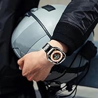 Vista 24 de WINGLE Correas de titanio para Apple Watch Band Ultra 3/2/1 Band Ultra de 1.929 in Series 11 10 1.811 in 1.772 in 1.732 in 1.654 in SE 3/2/1 Series