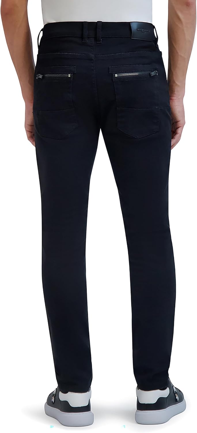 Karl Lagerfeld Mens Stretch Everyday Denim Pant - Image 3