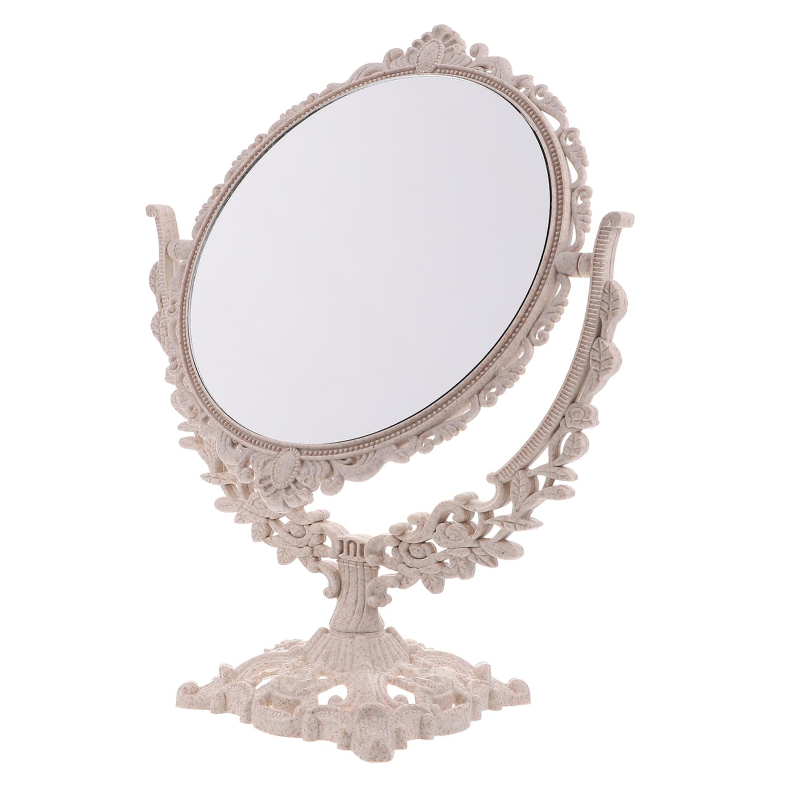 Miroir rond clair pour application de maquillage précise et stable
