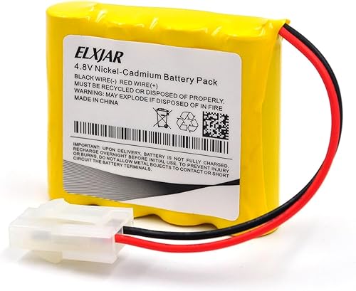 Miniatura 2 de elxjar Paquete de 2 conectores recargables de 4.8 V 1200 mAh 5557 Batería NiCD AA* 45559 Enchufe para RC Toy Electrodomésticos Electrodomésticos