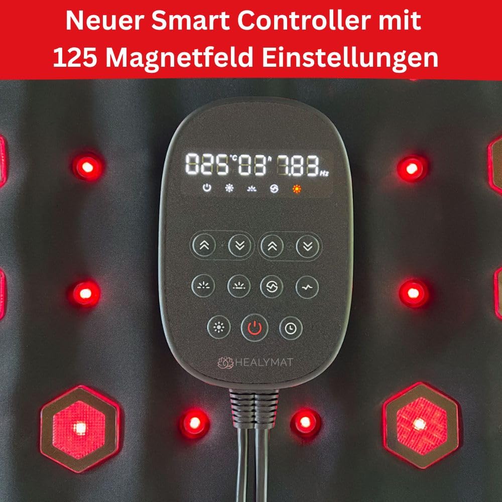 Frequenzgürtel, Wärmegürtel Rücken, Heizkissen für Rücken, Magnetfeldgürtel, Wärmekissen, Tiefenwärme, Infrarotrotlicht, Rückenwärmer, Heizgürtel, 6 Anwendungen in einem Gürtel zur Schmerzlinderung