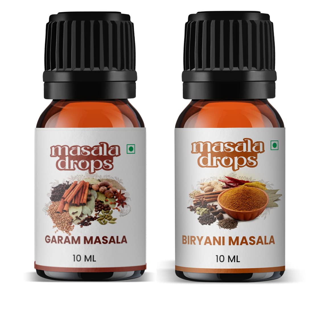Masala Drops Combo of Garam Masala & Biryani Masala drops | Pure & Natural | For Cooking, biryani, Curries, Gravies, Veg and Non-Veg recipes and Food flavouring, 10 ML each (B0BXWT2DML) Amazon Price History, Amazon Price Tracker