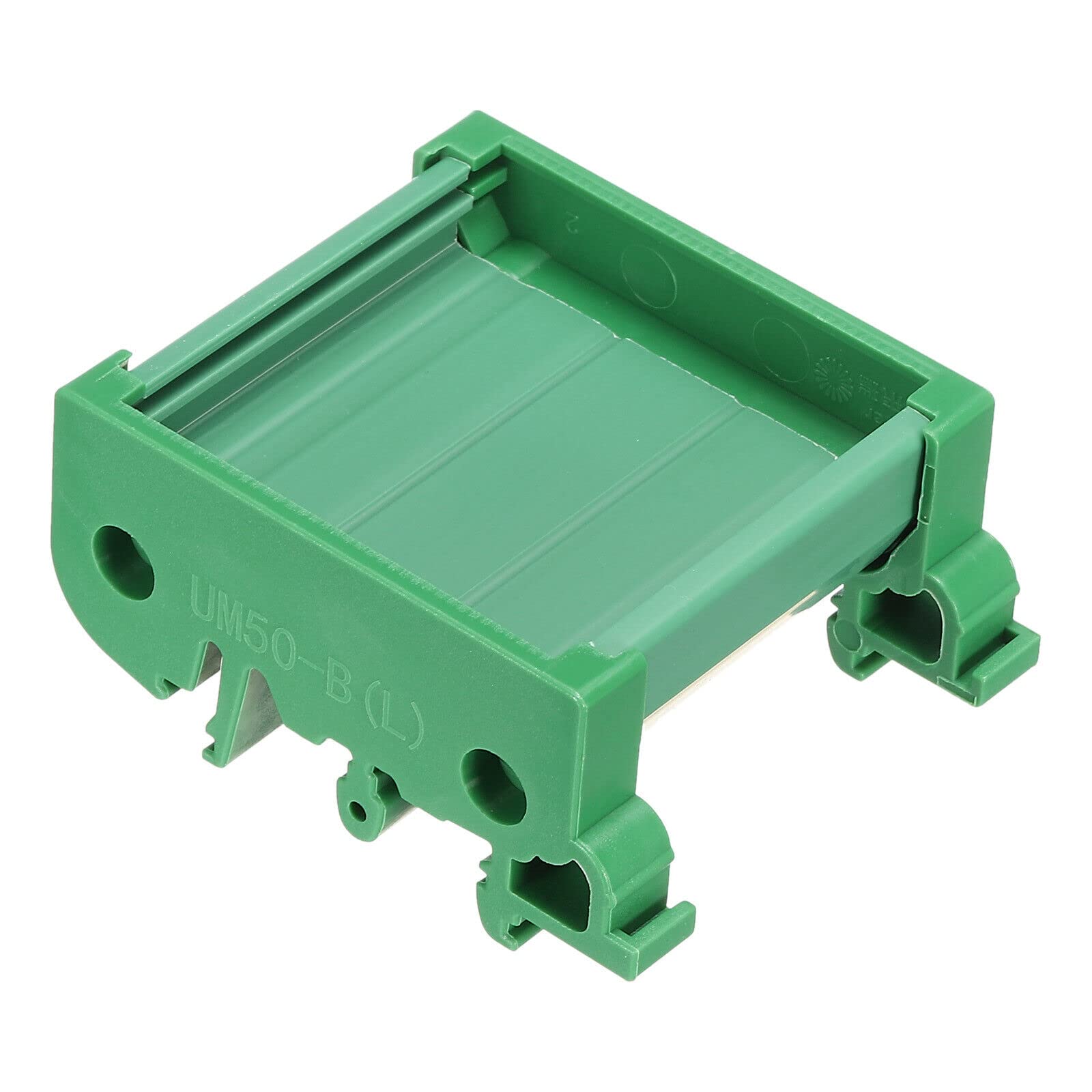 Tool parts DIN Rail Mount for Carrier for 50mm x 50mm PCB - Housing - Bracket - for Green